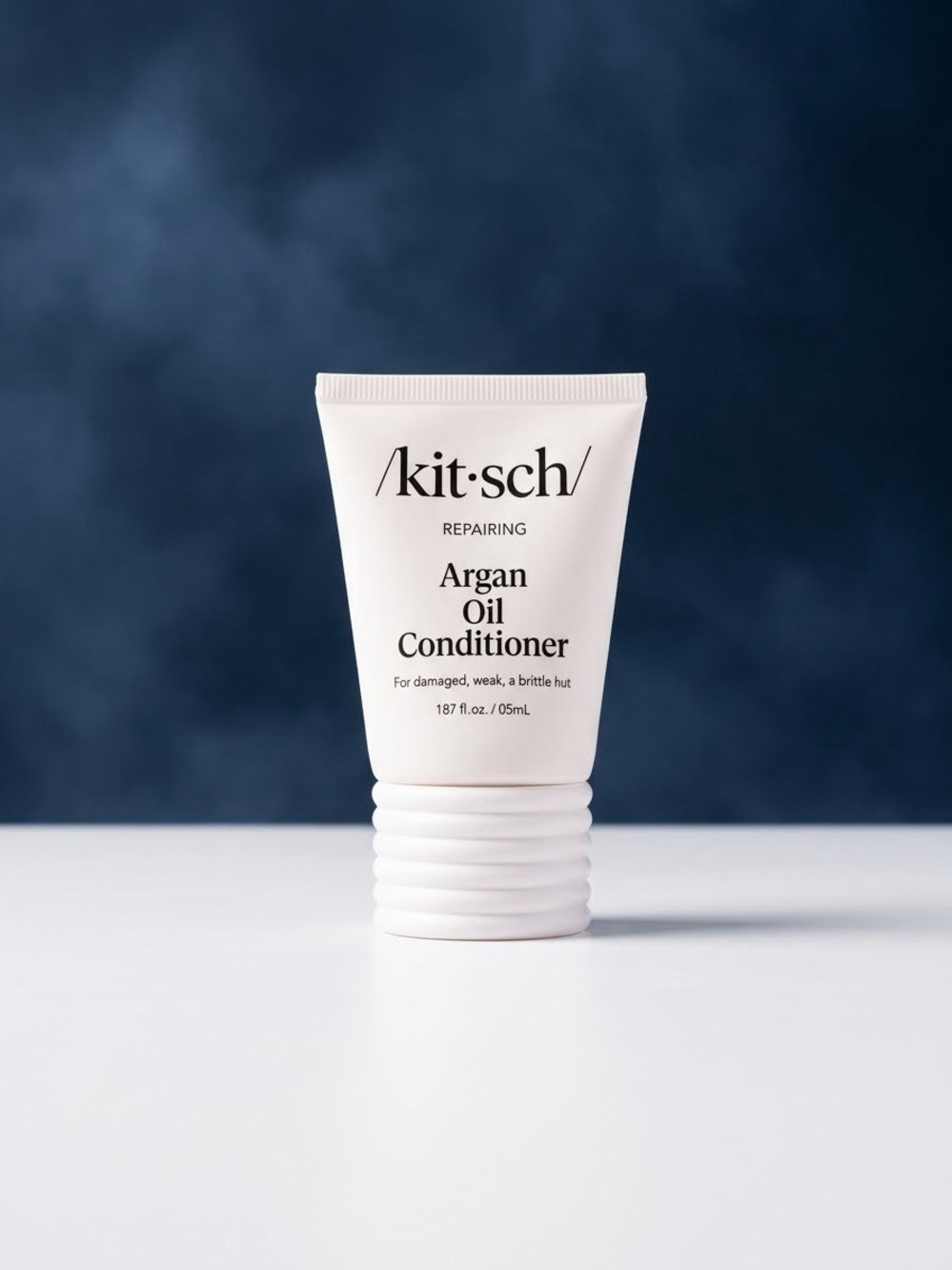 Kitsch Argan Oil Conditioner — White tube